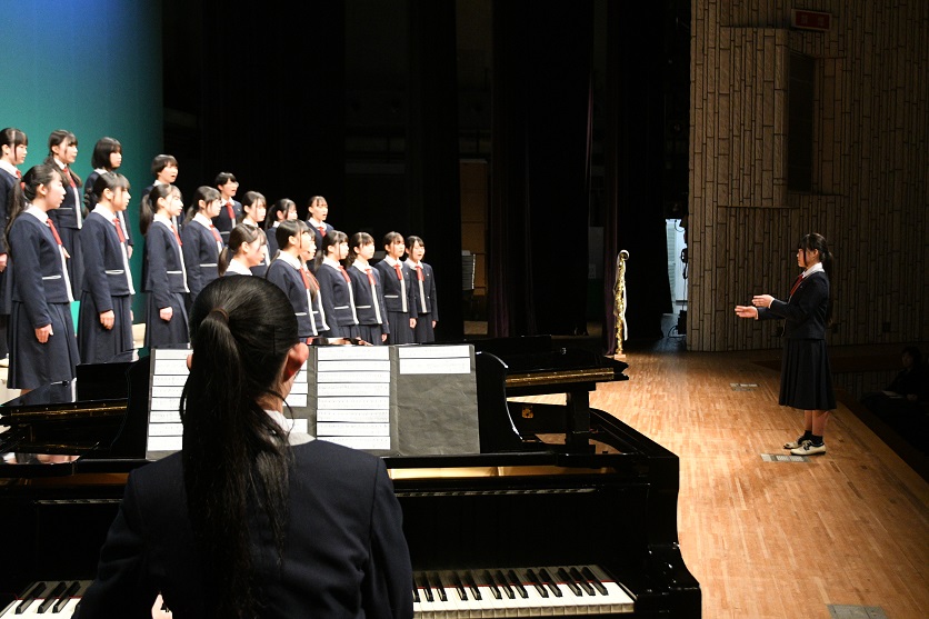 中学合唱コンクールを行いました | 中学校 | News & Topics | 賢明女子学院中学校・高等学校